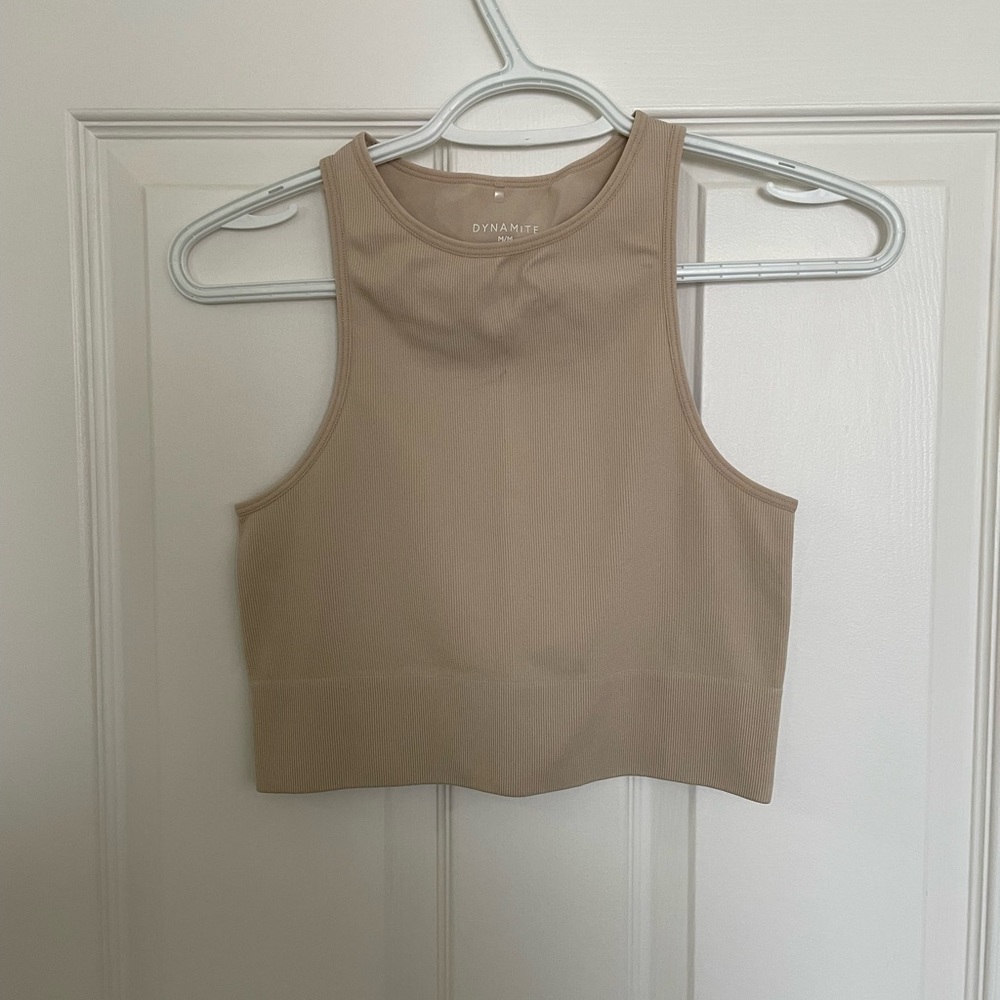 Dynamite Racerback Crop Top